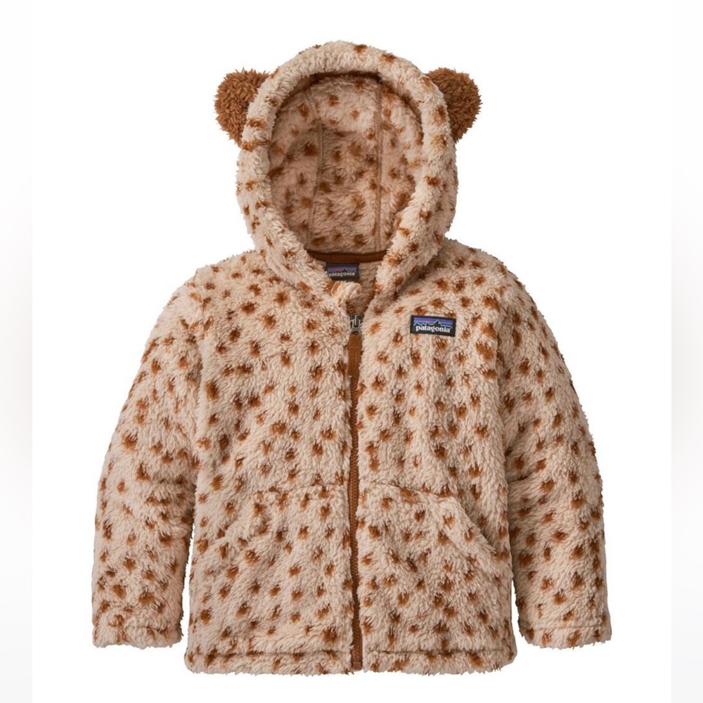 BNWT baby patagonia furry friends hoody deer deer 6 - 12 mo